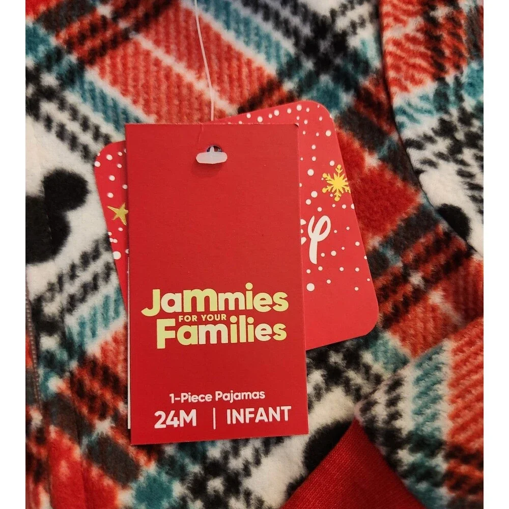 Disney baby mickey mouse sleeper holiday size 24 months - Picture 3 of 4